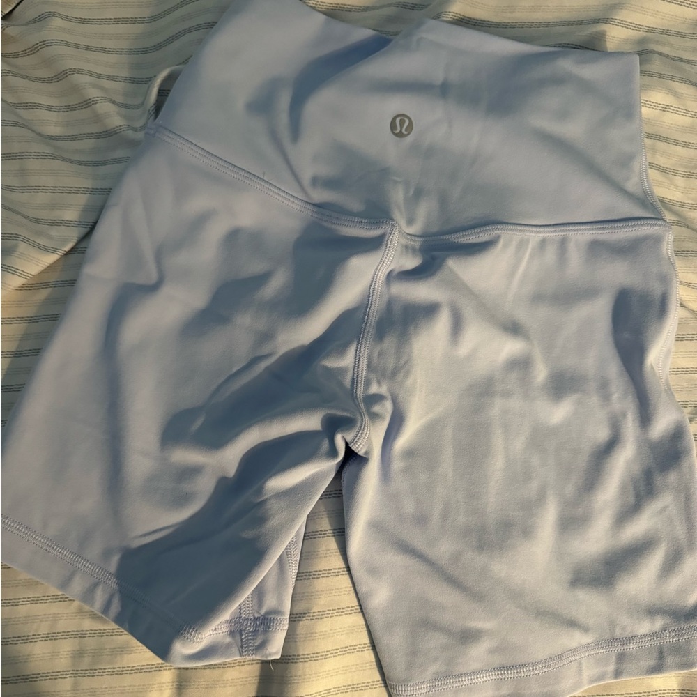 lululemon Align™ High-Rise Short 6" Pastel Blue Size 4